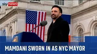 New York Mayor Mamdani vows to represent all New Yorkers