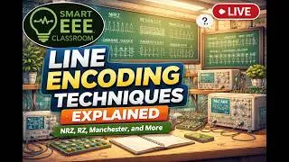 12. Line Encoding Techniques Explained: NRZ, RZ, Manchester, and More