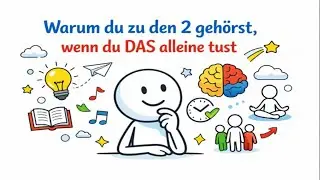 Warum du zu den 2% gehörst, wenn du DAS alleine tust