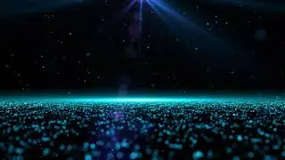 Beautiful particle background video