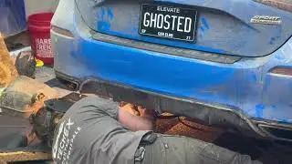 Muffler and resonator delete on 2022 Honda civic sport touring ￼