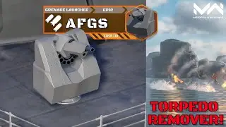 AFGS New Anti Torpedo Autocannon Full Test | The Real Torpedo Remover! | Modern Warships Alpha Test