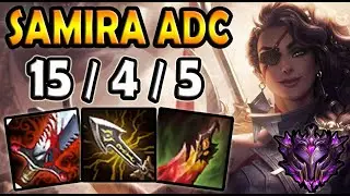 Samira vs Jhin [ ADC ] Korea Master ✔️