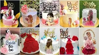 Bride To Be Cake Designs 2023/Bridal Shower Cake/Bride To Be Cake/Bride Cake/Wedding Cake Design