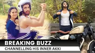 Bharat Ahlawwat Takes On Intense Bike Stunt For Jaane Anjaane Hum Mile! Trains Co-Star Aayushi Too!