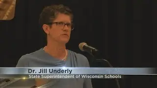 State superintendent criticizes federal policies in Wisconsin education address
