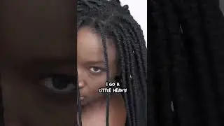 My long term protective style routine #shorts #naturalhair #hairroutine #protectivestyles #haircare