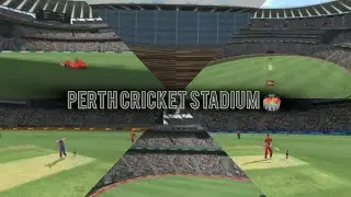 Perth Cricket Stadium in Rc24 |#stadium #cricket #game #gameplay #rc24 #gaming #rccglp24 #psl #view