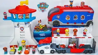 Unboxing Paw Patrol Cat Pack Adventure Bay Set | Paw Patrol Mission Cruiser | Big Transport Vehicles