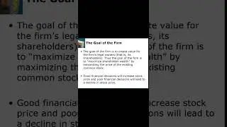 the goal of the firm.  waa maxay yoolka shirkad?#business #manager #accounting