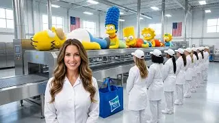 Simpsons toys factory process | The Simpsons &ndash; How made simpsons  Toys factory process