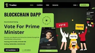 Build & Deploy a Blockchain Voting DApp | Next.js + Solidity + Smart Contracts Tutorial 2025