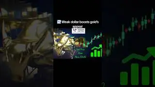 📉 Weak dollar boosts gold&rsquo;s appeal
