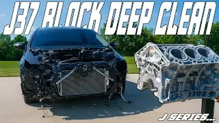 Сборка 700 л.с. ACURA TL J37 SWAP MOTOR DEEP CLEAN ASMR