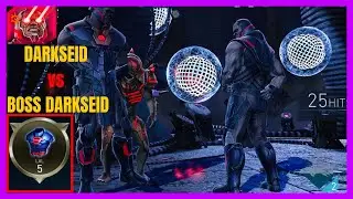 INJUSTICE 2 MOBILE Solo Raid  &mdash;  DARKSEID vs BOSS DARKSEID (Entropy Aegis Level 5) Normal Mode