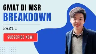帶你走進 GMAT DI題型中最複雜的MSR，找到屬於你的高效資訊流（1）