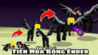 T&ocirc;i Tiến H&oacute;a Th&agrave;nh Rồng Ender V&agrave; Mở Kh&oacute;a Dạng B&iacute; Mật Cuối C&ugrave;ng Trong Minecraft!