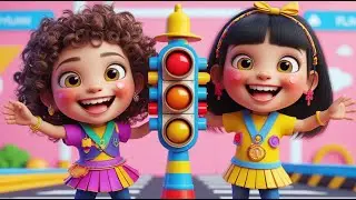 Chunni Munni &ndash; Traffic Light Song 🚦🎶 Fun Safety & Learning Song for Kids | Nursery Rhyme