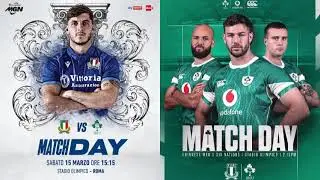 Italy VS Ireland - 2025 Six Nations - BBC Radio Ulster commentary