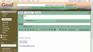 Gmail - Creating a Signature and Attaching a File