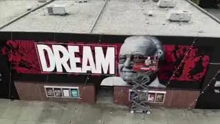 Stan Lee Mural Time Lapse Video by JEKS