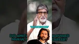 How Amitabh Bachchan affected Mukul Dev Acting Career ? #bollywood #amitabhbachchan #mukuldev