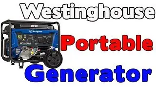 Westinghouse WGen7500 Portable Generator with Remote Electric Start