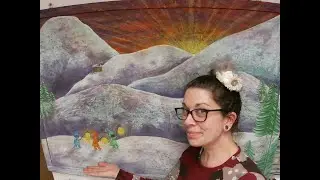 Time-Lapse of the Chalkboard Art- Winter 2019