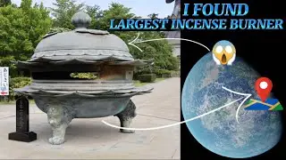The largest incense burner 😳🤯😱