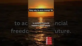 Easy Way to Save Money? 💰 Simple Budget Hacks for Smart Spending! #SaveMoney #BudgetTips #LifeHacks