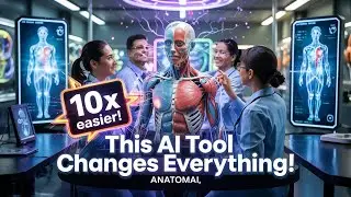This AI Tool Makes Learning Anatomy 10x Easier! (3D Digital Lab) #anatomy #3d #medical