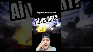 Это было сделано полностью с помощью искусственного интеллекта 💀 #аниме #ai