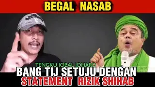BEGAL NASAB‼️tij setuju statement Rizieq shihab,tij vs muhibbin Habib |polemik nasab habaib ba'alawi