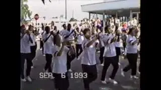 Wayne High School Marching Band Mon Sep 6 1993 parade Kettering Holiday at Home