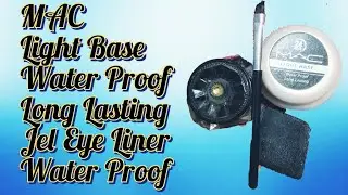 Light Base Water Paroof Long Lasting Jel Eye Liner Water Proof #cutesaloon #7kcreator