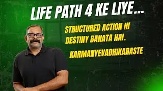 Aur Life Path 4 ke liye&hellip;structured action hi destiny banata ha. Affirmation Bahgyaank 4