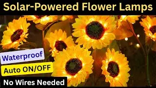 These Solar Flower Lights Are Changing Garden Decor in 2025 #gardenflowers