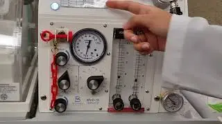 How to operate portal ventilator for baby transfer 