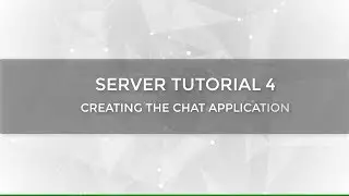 Java Server Tutorial 4 - Instant Chat Application - Using Sockets [Included GUI]