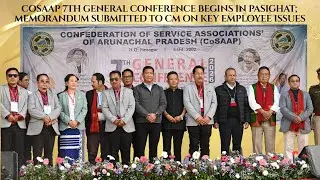 𝐂𝐨𝐒𝐀𝐀𝐏 7𝐭𝐡 𝐆𝐞𝐧𝐞𝐫𝐚𝐥 𝐂𝐨𝐧𝐟𝐞𝐫𝐞𝐧𝐜𝐞 𝐁𝐞𝐠𝐢𝐧𝐬 𝐢𝐧 𝐏𝐚𝐬𝐢𝐠𝐡𝐚𝐭; 𝐌𝐞𝐦𝐨𝐫𝐚𝐧𝐝𝐮𝐦 𝐒𝐮𝐛𝐦𝐢𝐭𝐭𝐞𝐝 𝐭𝐨 𝐂𝐌 𝐨𝐧 𝐊𝐞𝐲 𝐄𝐦𝐩𝐥𝐨𝐲𝐞𝐞 𝐈𝐬𝐬𝐮𝐞𝐬