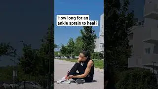 How long for an ankle sprain to heal? ⌛ #runninginjury #anklesprain