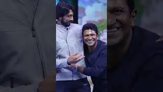 Kiccha Sudeep with Darshan, Puneeth and Yash Video#youtubeshorts #trending #viral #shorts #
