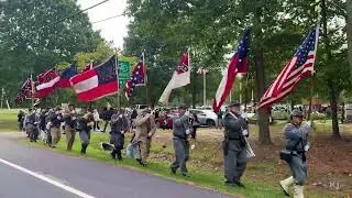 Point Lookout POW Camp, Scotland Maryland! Confederate Memorial Park! Honor Guard (Oct 11, 2025, RJ)