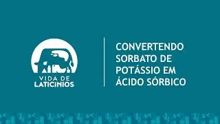 Convertendo sorbato de potássio em ácido sórbico
