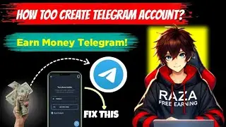 How Too Create Telegram Account!? || How Too Fix OTP Problem || Earn Money Telegram 