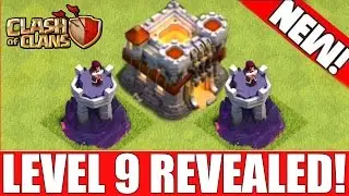 NEW UPDATE FEATURES REVEALED! Level 9 Wizard Tower + Level 9 Research Centre! | Town Hall 11 Update!