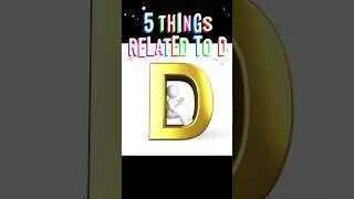 5 things related to D #dfordog #shorts
