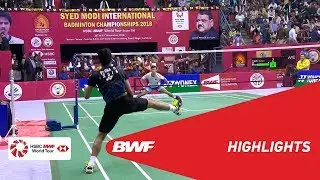 SYED MODI INTERNATIONAL BADMINTON CHAMPIONSHIP 2018 | MS - F - HIGHLIGHTS | BWF 2018