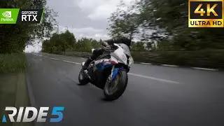BMW S1000RR | Southern 100 Road Race Circuit | Superbike Racing 4K