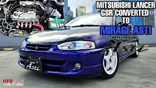 Mitsubishi Lancer GSR converted to MIRAGE ASTI Modified | OtoCulture